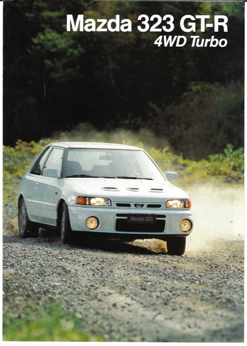 Mazda 323 4wd turbo 1992 - mazda, gt-r