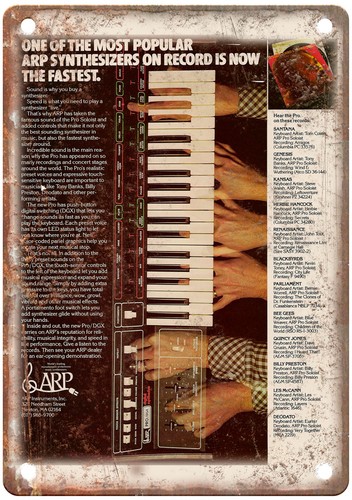 Arp analog keyboard - arp,