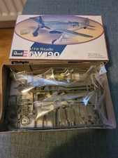 Vintage  Revell H-53  Focke Wulf 190 1:72 Model Kit New Old Stock 1978