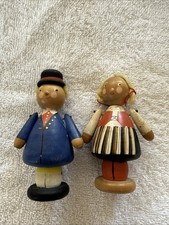 Vintage wooden dolls - vintage,