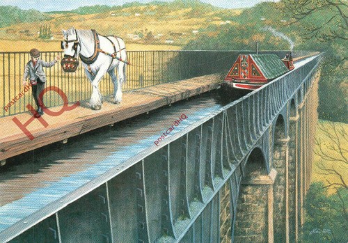 Picture postcard pontcysyllte - picture, postcard>>pontcysyllte