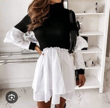 Cocomore Black And White Dress