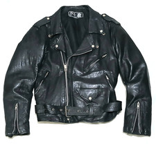 Vintage leather motorcycle - vintage,