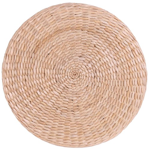 40cm cushion round straw - 40cm,