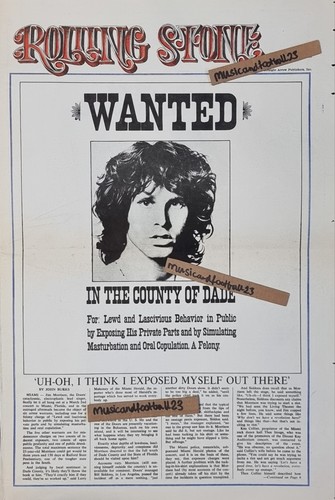 Van jim morrison - van/jim, "wanted"