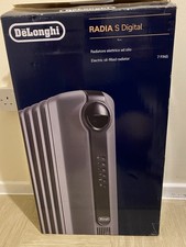 DeLonghi Radia S Electric Oil Filled Radiator 1500W TRRS0715E.G Grey