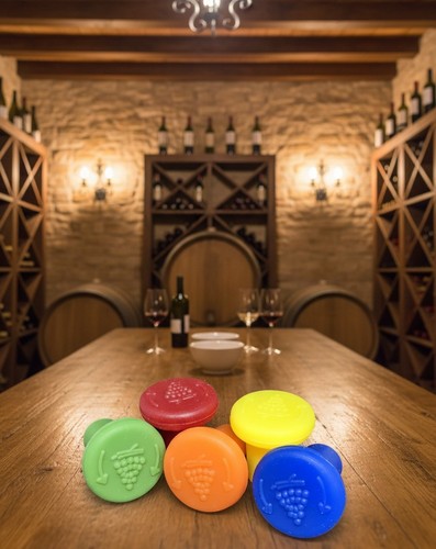 Wine bottle stoppers 5 pack - -,