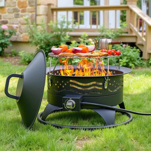 Inch portable propane fire - 24,