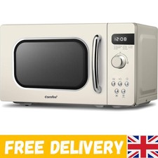 Elegant Retro 800W Microwave