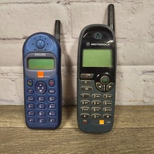 Motorola M3788e C520 + Philips Savvy Vintage Old Mobile Phone - For Parts