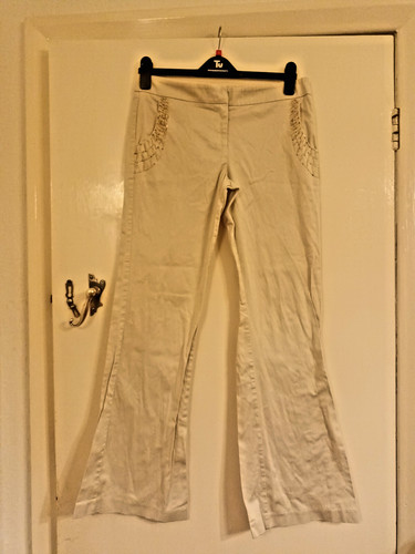 Vtg warehouse beige - beige, cotton