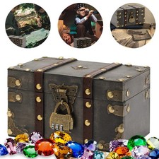Vintage Wooden Pirate Treasure