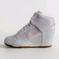 NIKE DUNK SKY HI WEDGE SIZE UK 6 EUR 40 (579763 100) WHITE