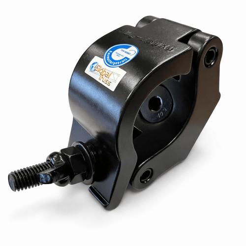 Black half coupler - coupler, clamp