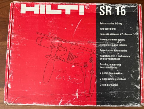 Hilti sr16 two speed - speed,