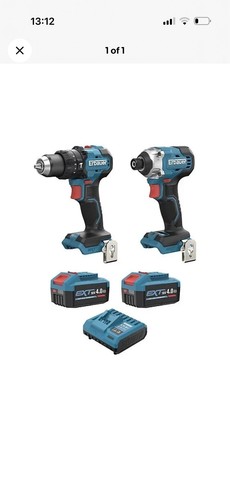 Erbauer 18v brushless combi - 18v,