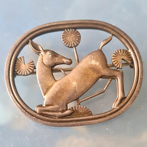 Sterling silver 925 deer - 925, deer/stag