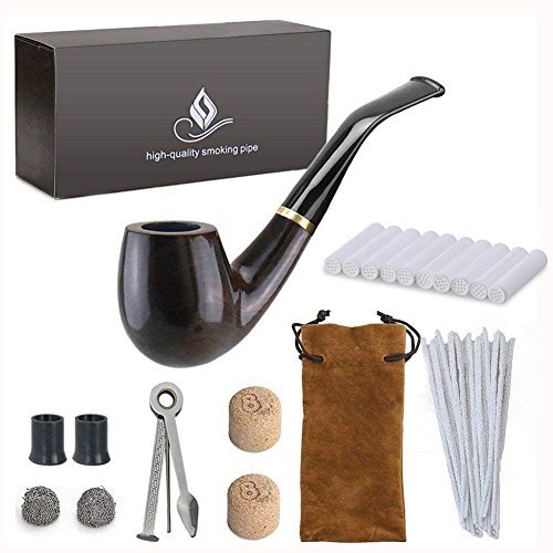 Smoking pipes exquisite ebony - smoking,