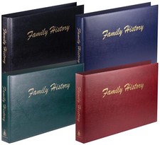 A3 Family History Ring Binder Album