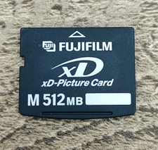 512MB Fujifilm XD Memory Card 512 MB Type M Finepix/Olympus Cameras (Formatted)