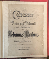 Johannes Brahms: Concerto in A
