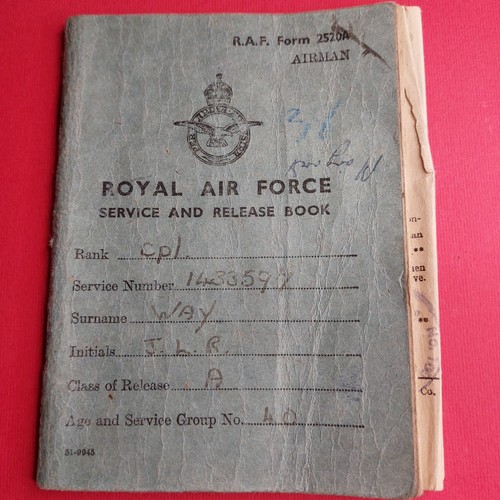 Ww2 raf service and release - raf,