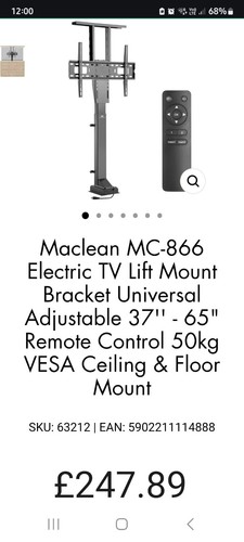 Motorised stand - tv,