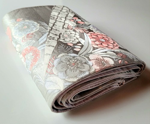 Vintage japanese kimono obi - japanese,