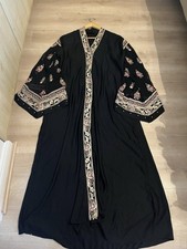 Muslim Wear Abya Jilbab Burka Long Dress Cover Parda