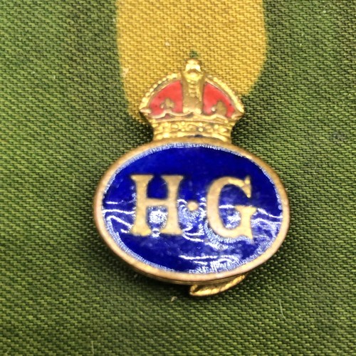 Home guard lapel - home, pin