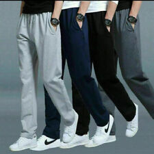 Mens Fleece Tracksuit Jogging Bottoms Joggers Casual Style Track Trousers Pants