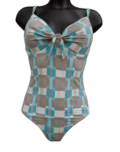 Moontide blue grey swimsuit - blue,