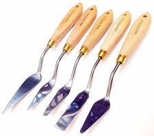 5 x Artist Stainless Steel