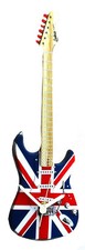 Union jack electric guitar - jack,