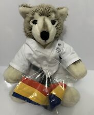 Rare Build the Bear Timber Bear Karate Suit  Plush 15" Retired Collectible