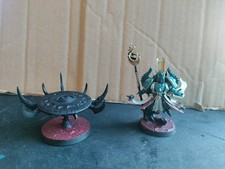 Exalted Sorcerer + Disc of Tzeentch, Warhammer 40K, Thousand Sons