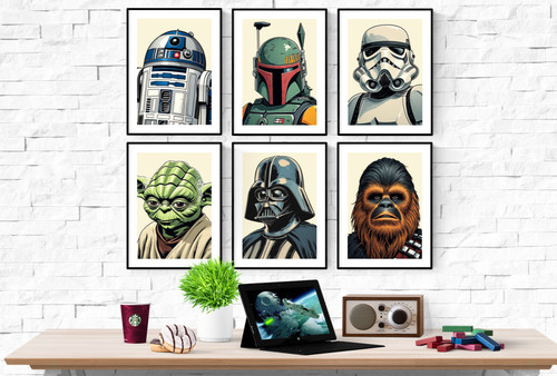 Star wars comic - star, set