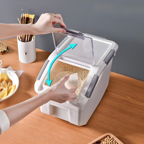 Large airtight food storage - food,