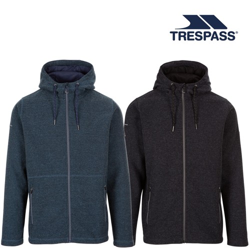 Trespass mens fleece - fleece, zip