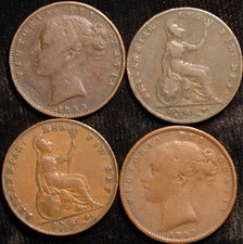 Farthing 1838 - 1859 Victoria
