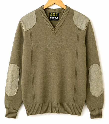 Barbour men green wool - men’s,