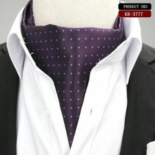 Ties Men Ascot Neck Vintage
