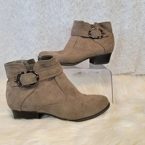 Unisa faux suede - suede, ankle