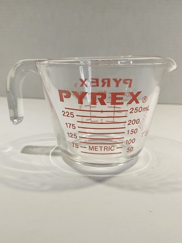 Pyrex vintage glass cup - pyrex,
