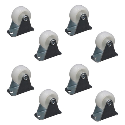 Pcs small caster wheels - 8,