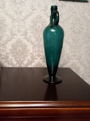 Vintage hand blown art glass - art,