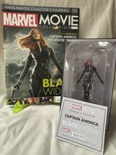 #02 Black Widow- Captain America - Winter Soldier. EAGLEMOSS Marvel Movie 