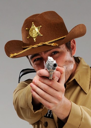 Walking dead style - walking, brown