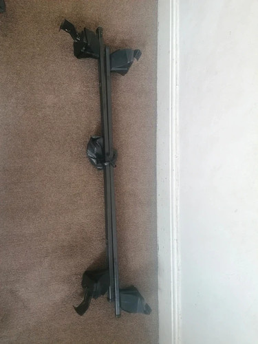 Cross bars black roof rails - cross,