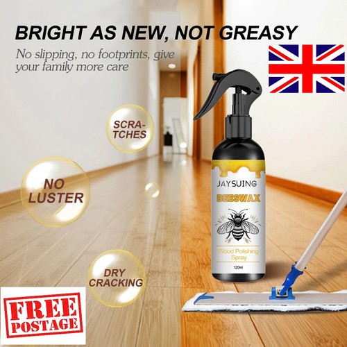 Beeswax wood polish spray - wood,